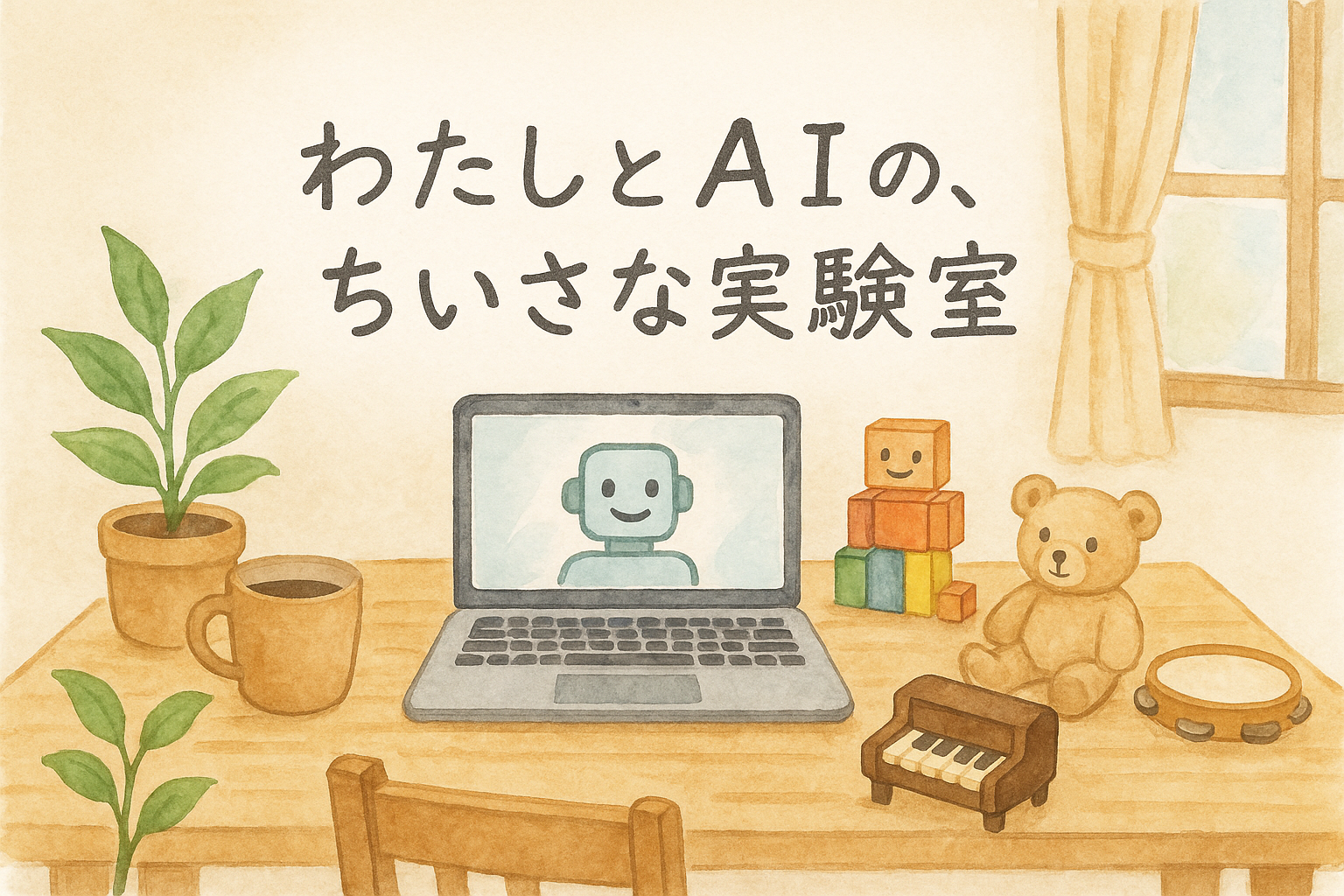 わたしとAIの、ちいさな実験室